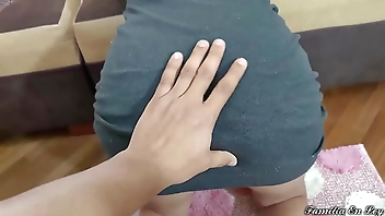 I find my stepsister watching porn excited