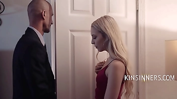 He called in for a floozy & stepdaughter shows up