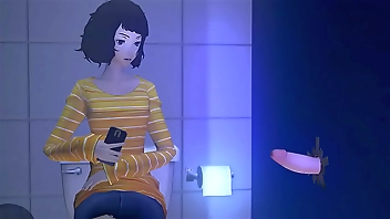 P5 Kawakami sucks cock and gets fucked