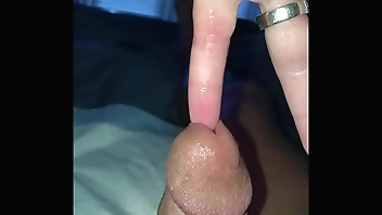 The first time her pinky fit