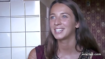 Ersties: Tanja Fingers Her Hairy Pussy