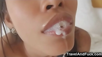 Cute Filipina Teen Mouth Cum Filled!