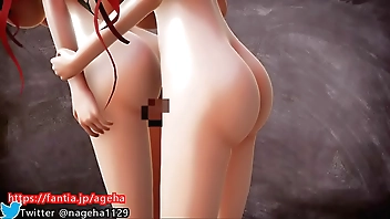 爆乳ふたなり立ちバック①