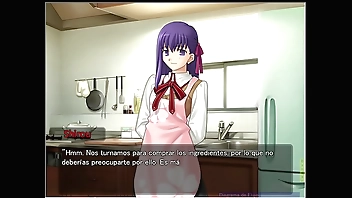 Fate Stay Night Realta Nua Day 1 Gameplay (Español)