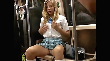 Blonde whore lets you fuck bus
