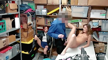 Asian step Mom Cries And Fucks Cop To Bail Out Daughter- Christy Love