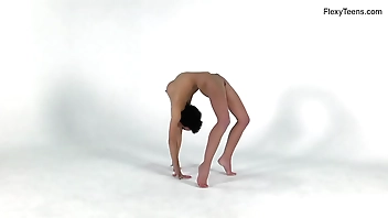 Super flexible hot gymnast Raykina