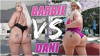 BANGBROS - Battle Of The Thicc GOATs: Ashley Barbie VS Mz. Dani