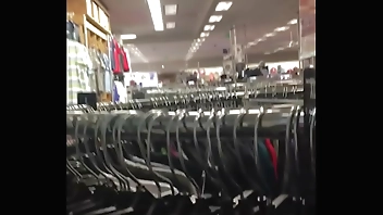 Public Walmart jerking