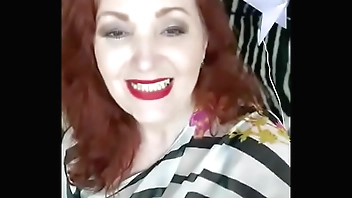 lady in black and white blouse