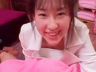 Asian hottie thrusted by thick tool, screaming 'fuck me harder' in Tokyo