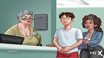 SummertimeSaga - Old lady got teeth removed and sucked E3 #92