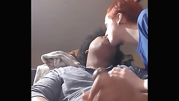 little petite redhead getting the bbc