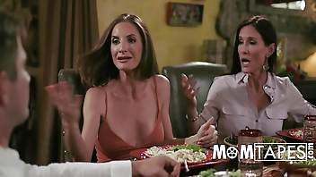 StepMom And StepAunt Fight For Their Throne (My Cock)