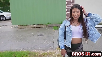 Skinny Latina Beauty Gets Hammered For Cash - Xxlayna Marie