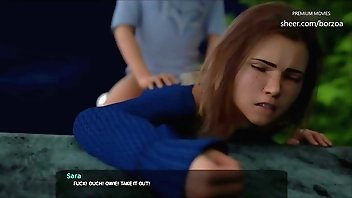 63 – My stepsister is screaming. „It hurt, stop it“ When I fucking her in the ass (Dubbing - Milfy City)