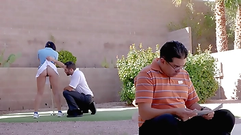 BANGBROS - Juicy PAWG Rachel Starr Cheats On Husband With Golf Instructor