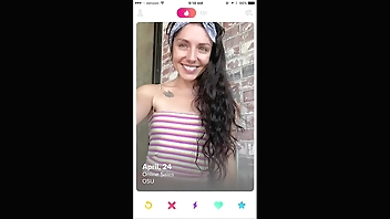 They met on Tinder now he is all up in her