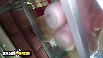 BANGBROS - Curly Haired PAWG Brooke Wylde Lookin' Fine As Fuck With Them Huge Boobies