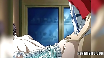 Stepmom Gets Pounded By StepSon While Jealous Watches- Hentai Eng Sub