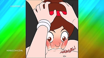 Gravity Falls Parody Cartoon Porn (Part 3): Anal, Pussy Licking, Sucking Creampie, Vaginal sex with Two Girls