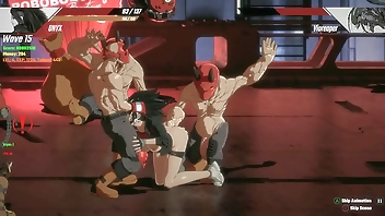 Pure Onyx [Rough sex game] Ep.2 Street fighter fucking mixed with a sex borderland parody