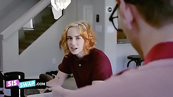 The Nerd And His Bully Classmate Make A Deal To Trade Their StepSisters For A Hot Group Sex