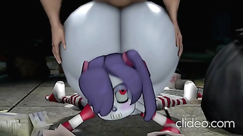 Big booty girl gets a hard pounding